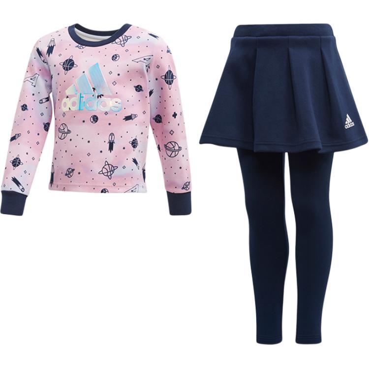 

Adidas Casual Sportswear Pink/Black Children Aged 3 7 Years Old GH1542 116