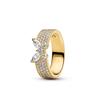 2026 New 925 Sterling Silver Ring Lover's Holiday Gift Jewelry Women Butterfly Pink Heart Golden Infinite Rings