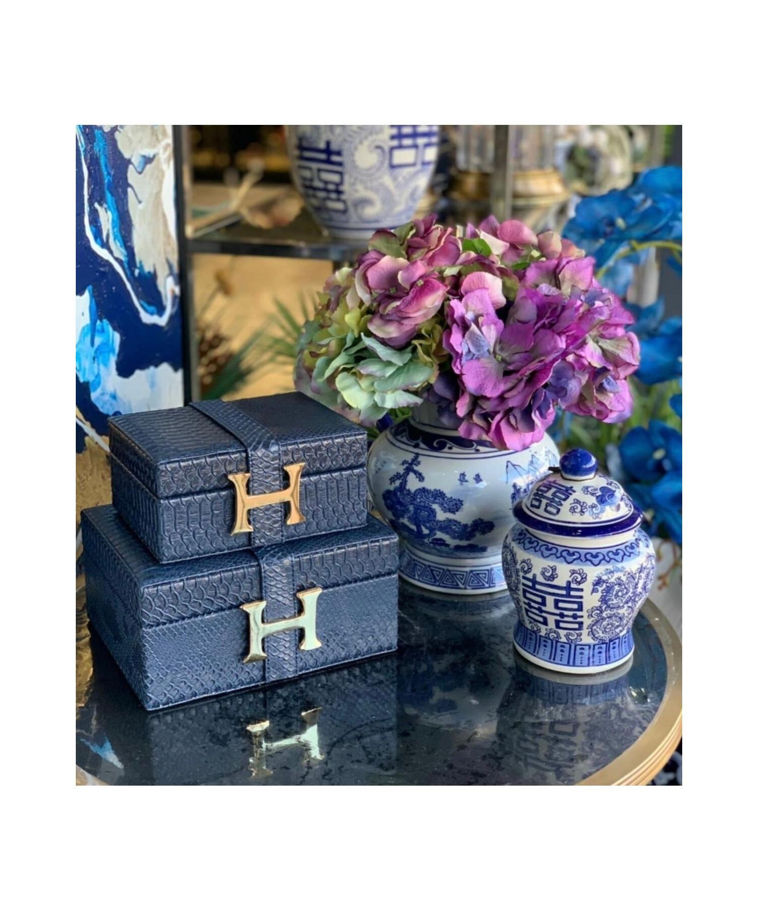 

Двойная кожаная шкатулка