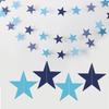 4M Pentagram Flower Hanging Decoration Room Decoration With Hot Stamping Star Flower Pentagram Star Hanging Banners WeddingDecor