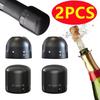 Vacuum Red Wine Bottle Cap Stopper Silicone Sealed Champagne Bottle Stopper Vacuum Retain Freshness Wine Plug Bar Tools