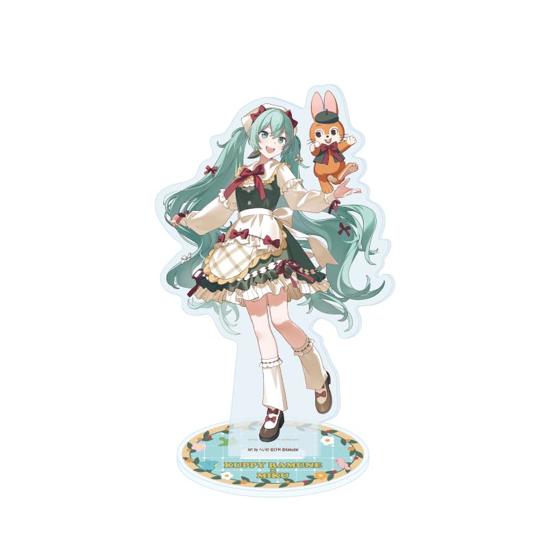 

Hatsune Miku x Cuppy Ramune 01 Hatsune Miku x Cuppy Acrylic Stand [Life-size Illustration]