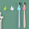 10Pcs Thumb-Shaped Hook Cable Organizer Storage Clips No-Drill Adhesive Hooks Plastic Perfect for Charging Cables Cord Holder