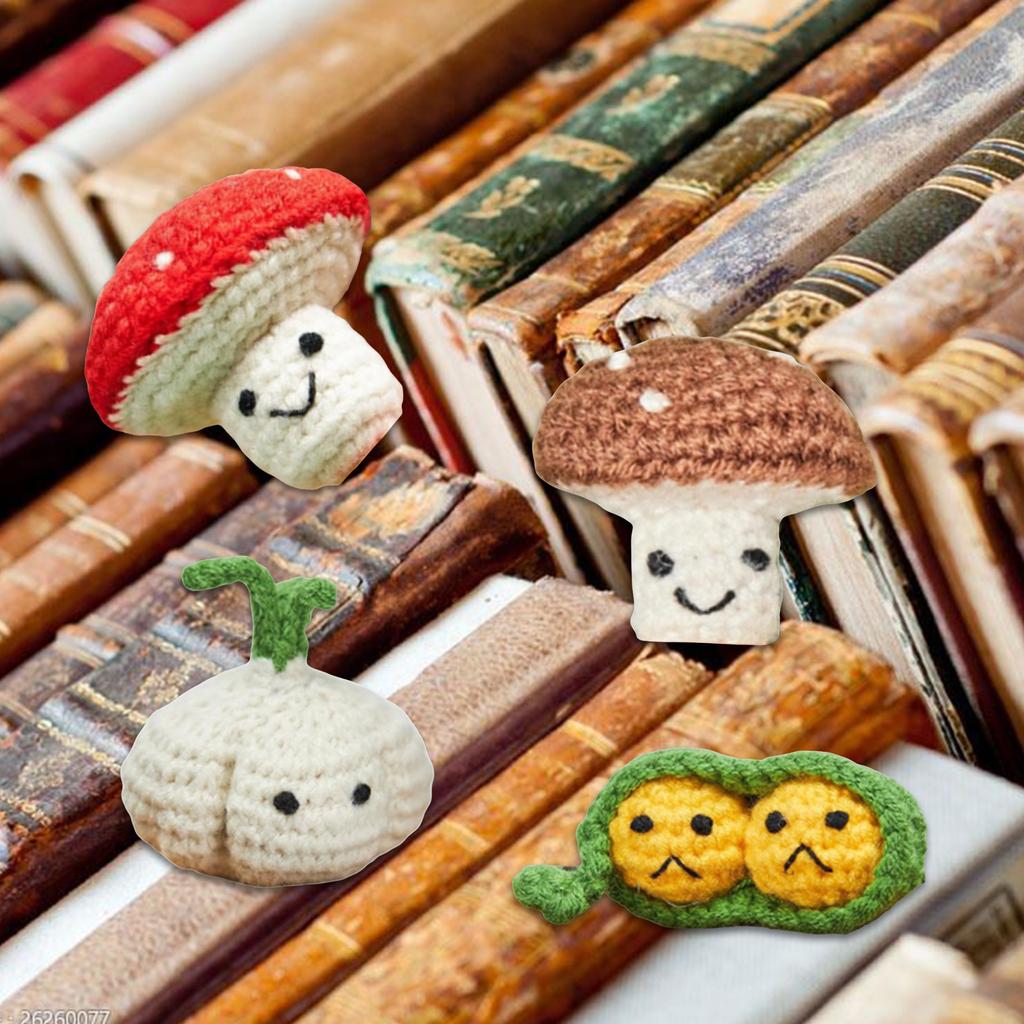 Crochet Bookmark Handmade Knitted Bookmarks Christmas Stocking Stuffers Reading Gift for Book Lover Reader Bookworms