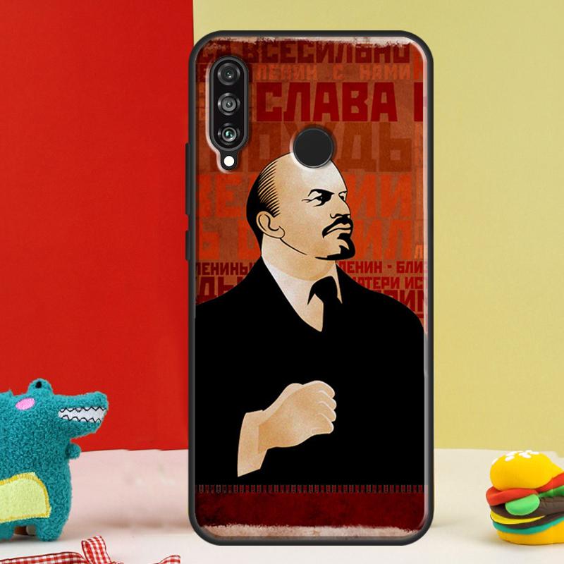 

Lenin Soviet Union Flag For Huawei Nova 9 10 SE 12i 12s 11i 5T Y91 Y90 Y60 Y70 Y72 Y61 P60 Pro P20 P30 P40 Lite Case Huawei P40 Lite 4G