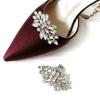 1PC Removable Rhinestones Shoe Clips Fashion High Heel Crystal Charm Buckle Bride Shoes Decoration Shoes Decorations