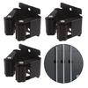 4Pcs Home Multifunctional Organization Mop Holder Garden Tool Rack for Kitchen