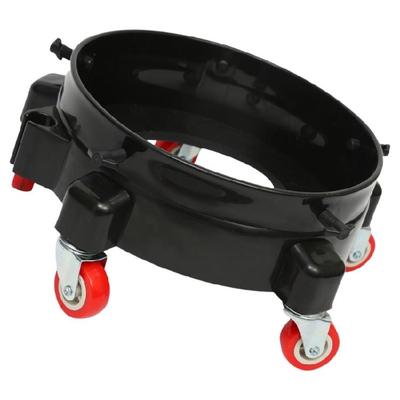 Versatile Car Wash Bucket Trolley with Wheels Rolling Car Wash Bucket Stand with Wheels for Enhanced Work Efficiency