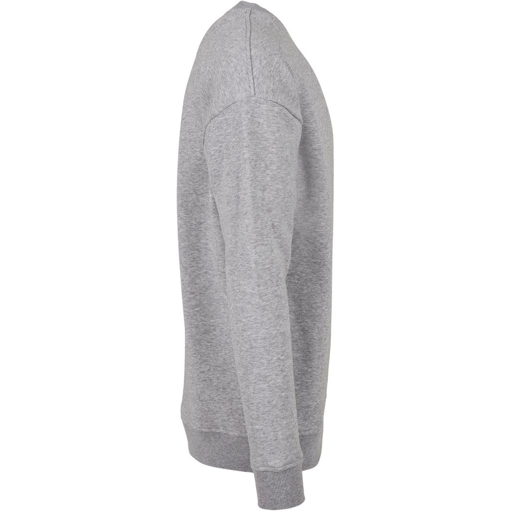 Build Your Brand Mens Crew Neck Plain Sweatshirt