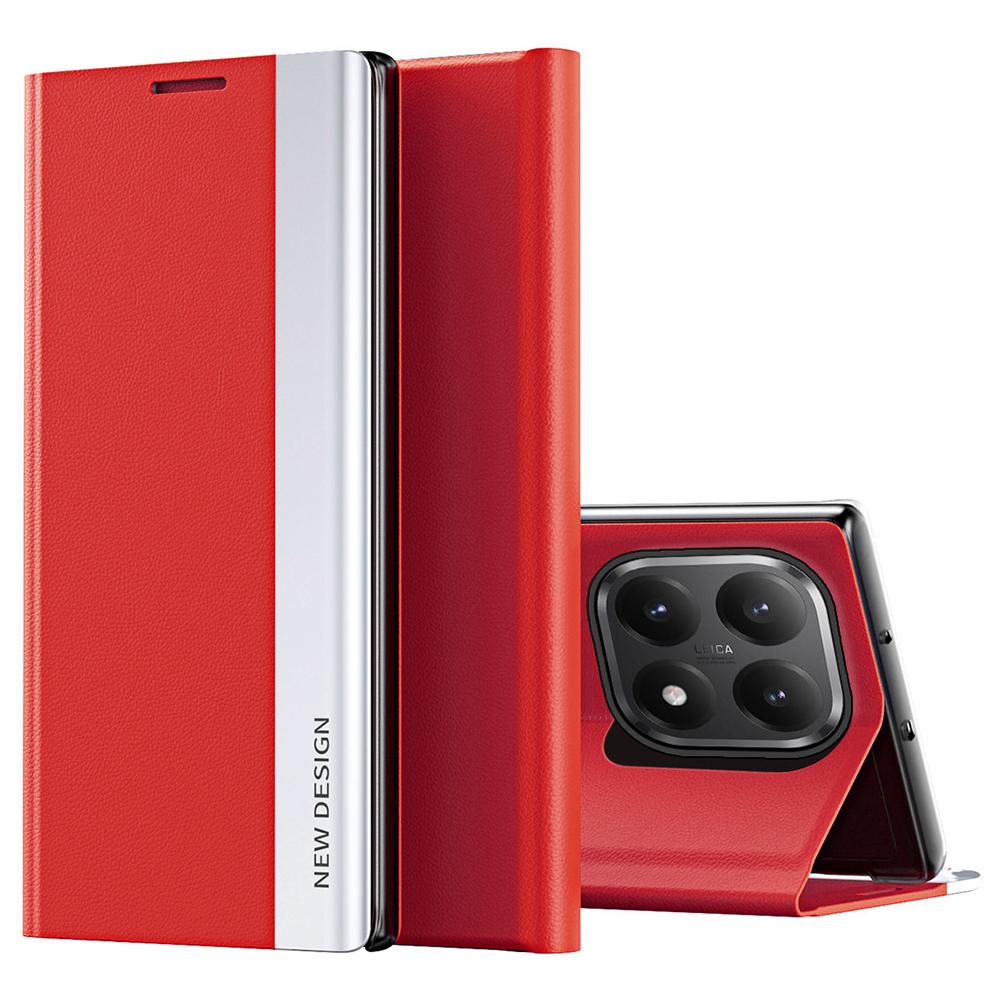 For Xiaomi 15T Case Anti-Drop Leather Phone Cover with Stand