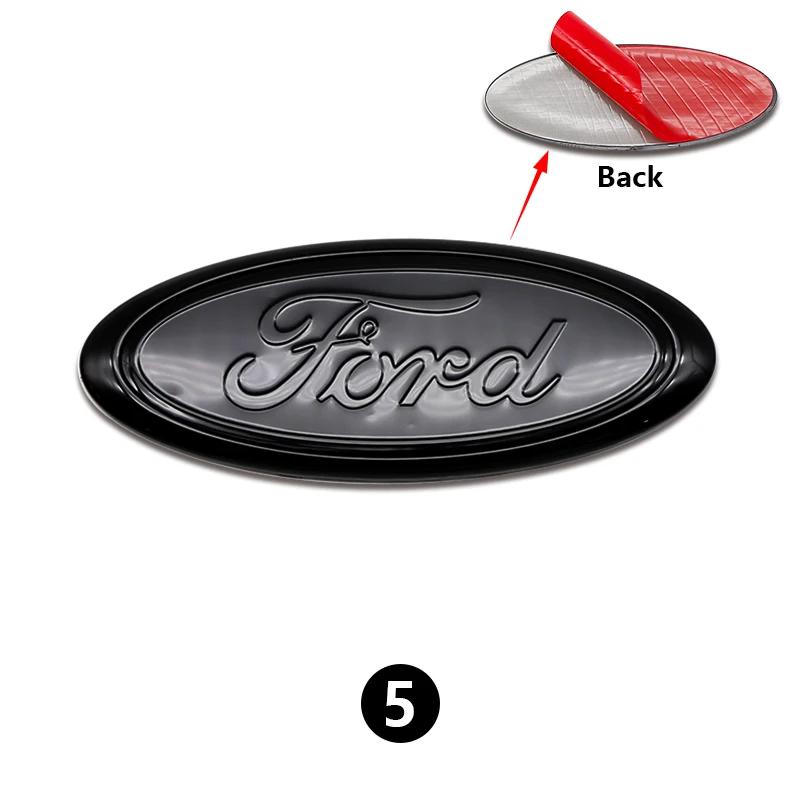 Neuer 2026 Autoaufkleber ABS Auto Frontgrill Heckklappe Logo Emblem Aufkleber für Ford Focus Mondeo Edge Ecosport Ranger Fiesta Fusi