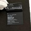 Great PRADA Scarf Plain fabric with embroidered logo and fringe. Dark brown wool Used