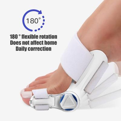 Ballenkorrekturschiene, Großzehenglätter, Korrektur, Einstellknopf, Hallux Valgus-Zehenkorrektur, orthopädische Pediküre, Fußpflege