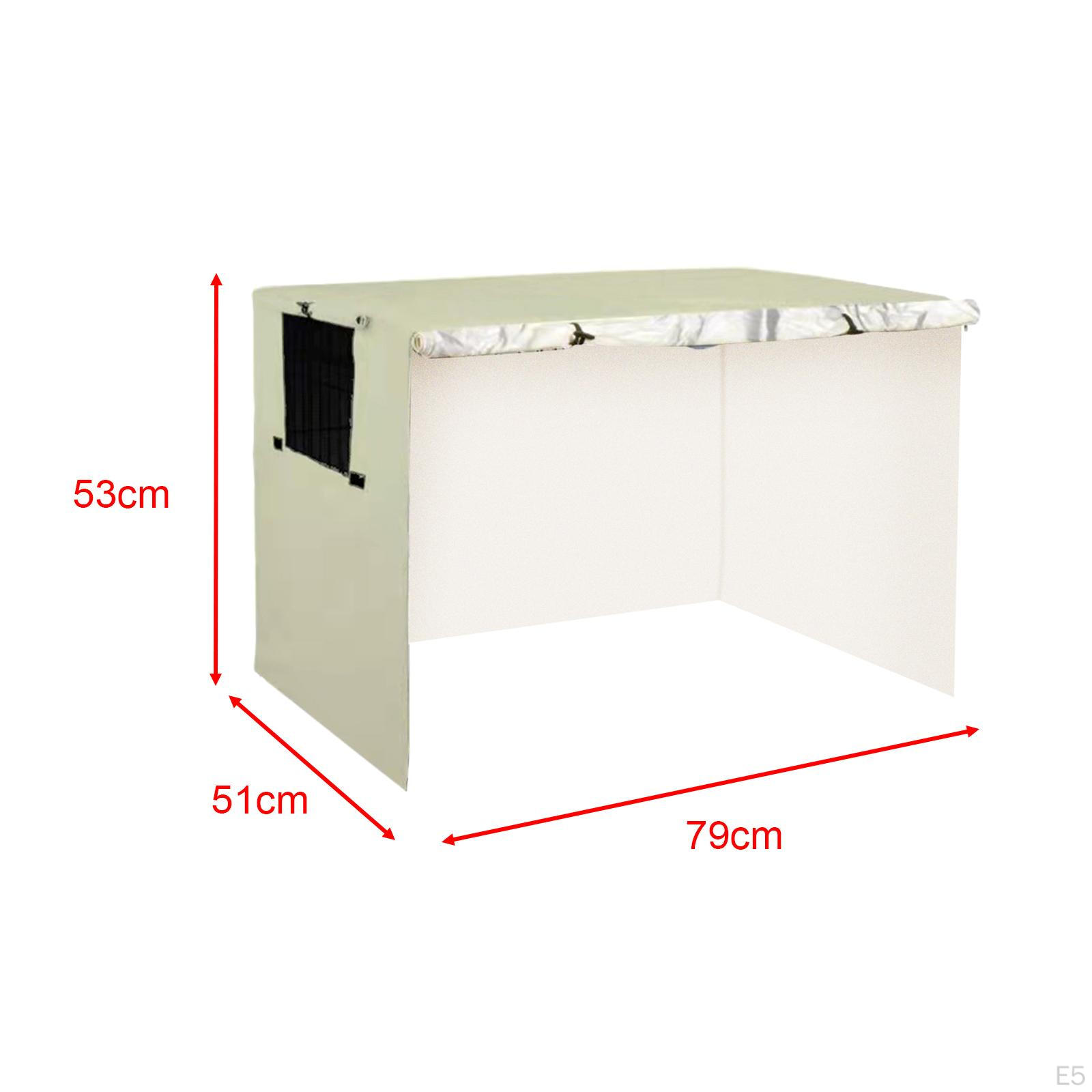Jax & Bones Hundekäfig-Set – Abdeckung, Matratze & Stoßfänger Für Käfige (61x46x51 Cm), Klein, Elfenbeinfarben