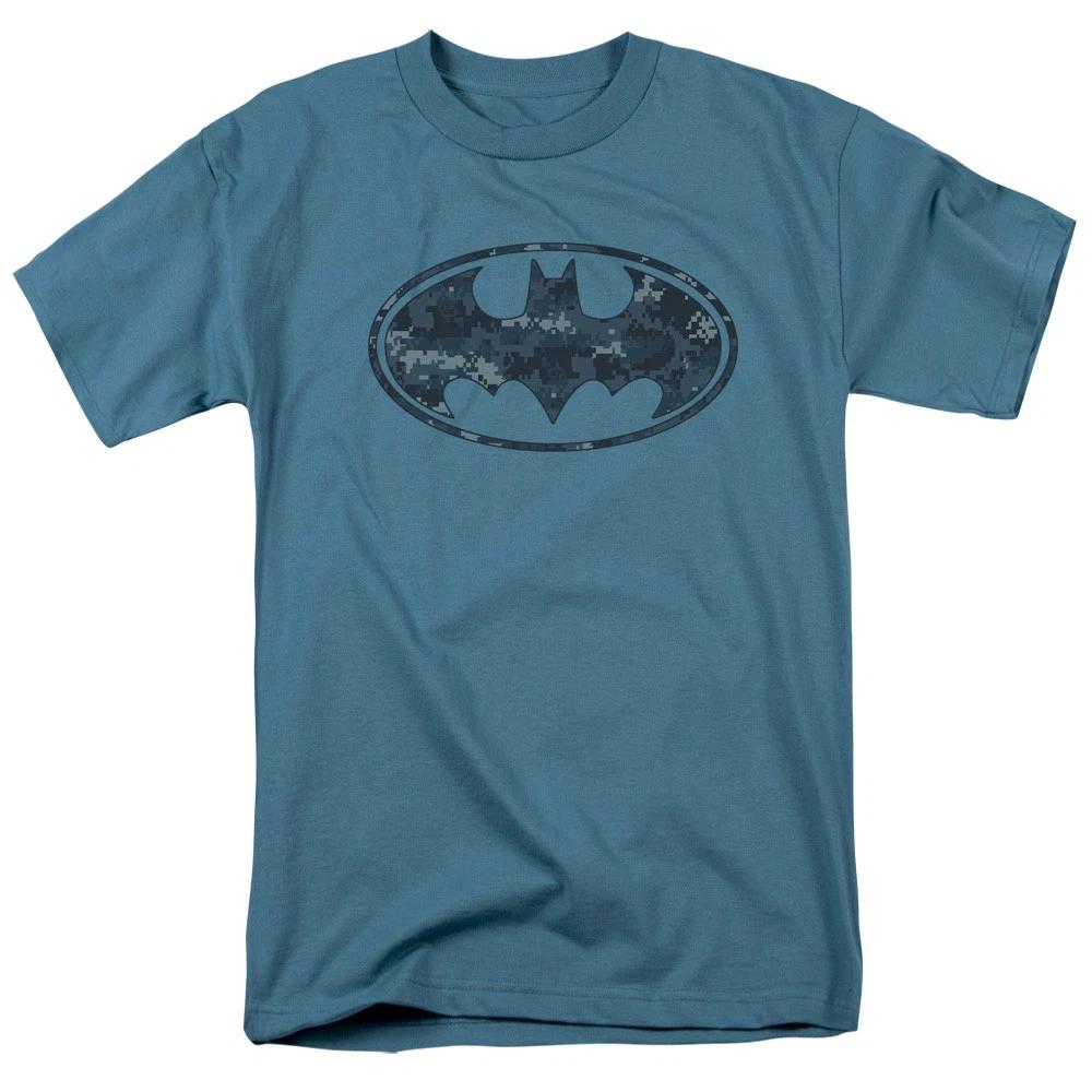 Batman Navy Camo Shield DC Comics Licensed Children s T-shirt 160