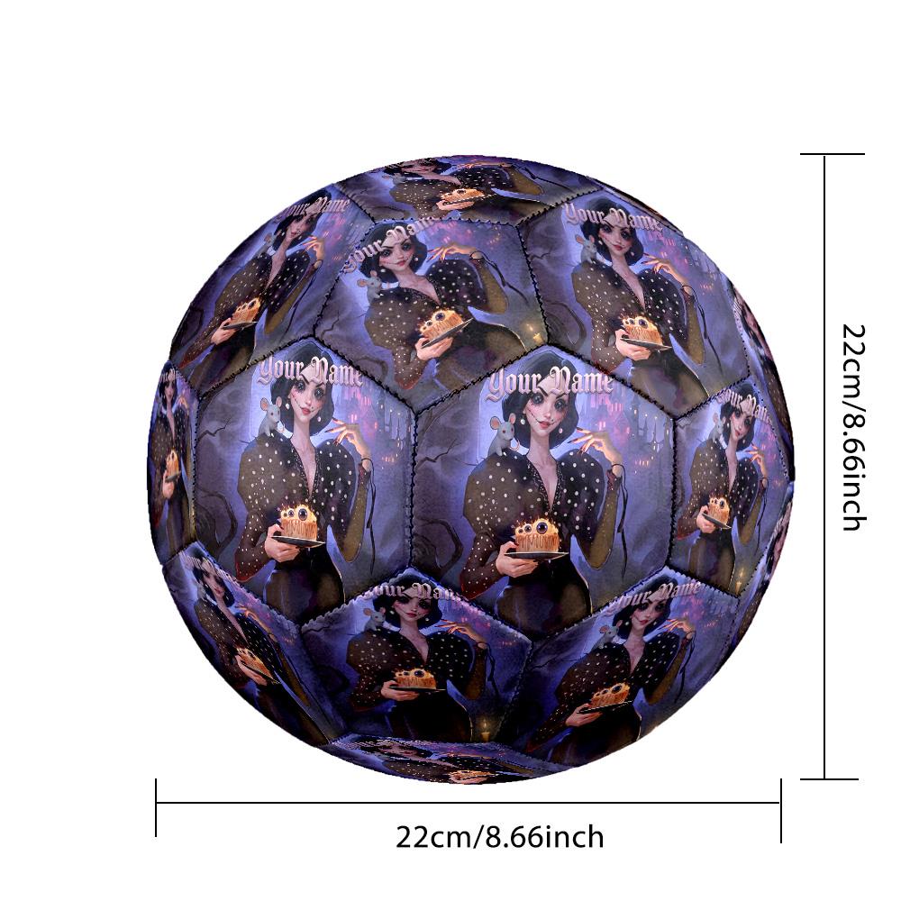 Custom Text Size 5 Soccer Ball, Standard Match Football For OutdoorCoraline Other Mother