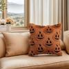 2Pcd Halloweens Decorative Pillow Cover Soft Pumpkins Designs for Living Room J0MC
