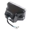 GS125 Super Bright Suzuki King Motorcycle Headlight Assembly with Square Bulb Design