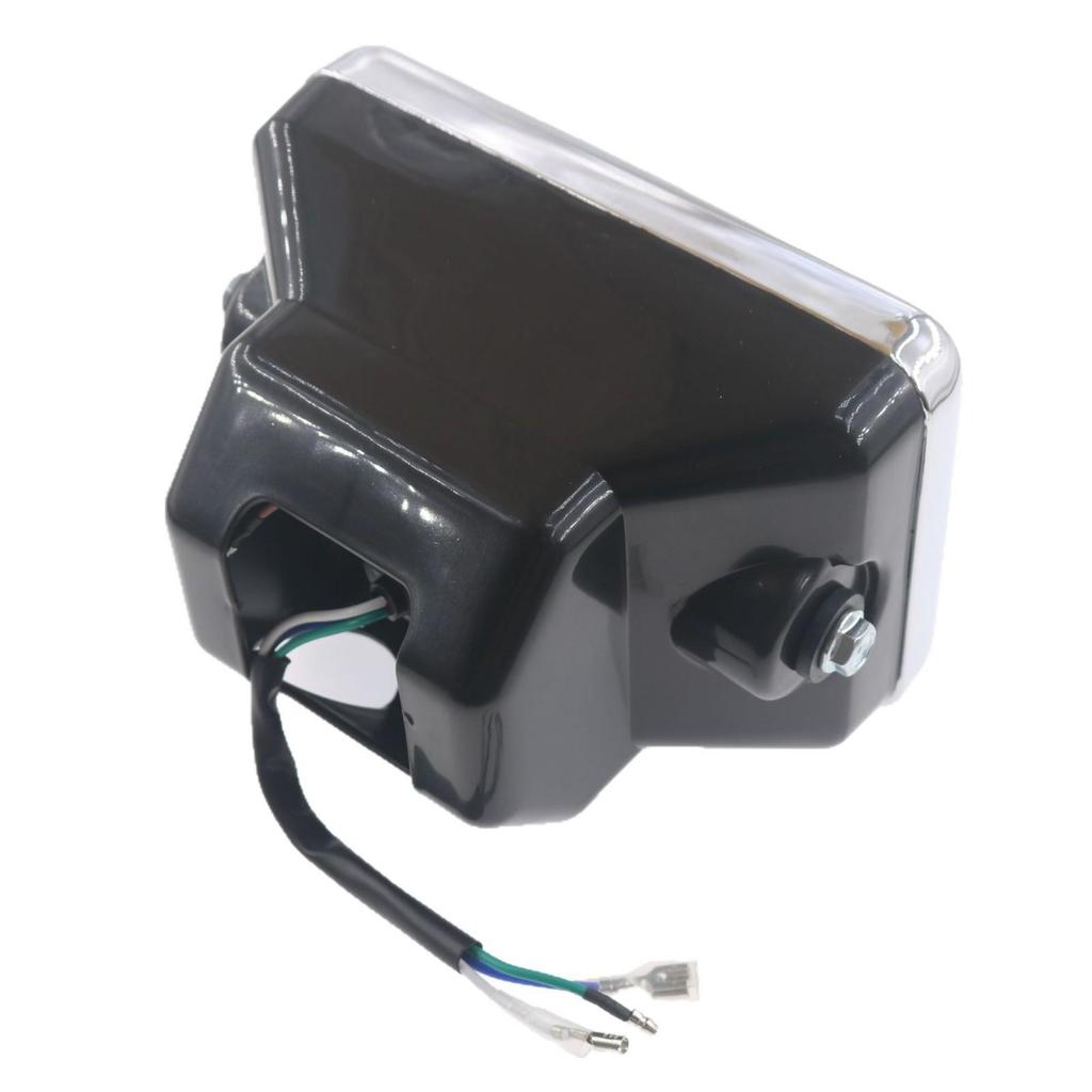GS125 Super Bright Suzuki King Motorcycle Headlight Assembly with Square Bulb Design