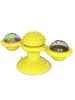 Windmill Cat Toy Interactive Pet Toys for Cats Puzzle Cat Game Toy With Whirligig Turntable for Kitten Brush Teeth Pet Supplies