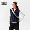 Benlai Women's Hooded Sleeveless Knit Cardigan