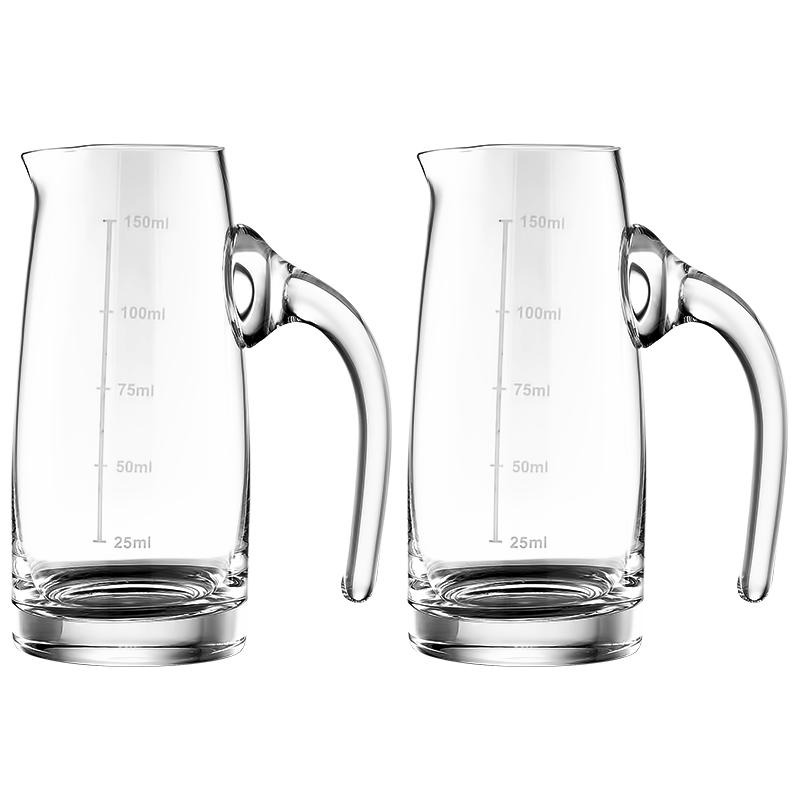 MAXCOOK 150ml Lead-Free Crystal Glass Decanter Set
