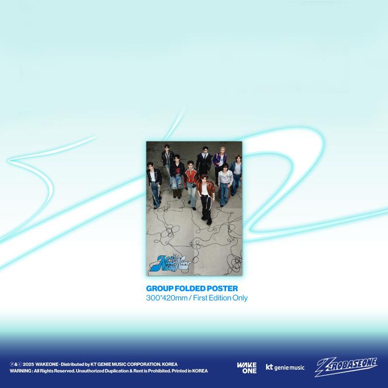 ZEROBASEONE THE 1ST FULL ALBUM [NEVER SAY NEVER] PHOTOBOOK Ver.