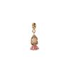 Exquisite DIY Cartoon Zircon Princess Pendant Necklace for Women