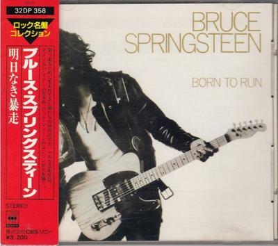 CD BRUCE SPRINGSTEEN  Born To Run 32DP358 CBSSony 1986 Japan Rock Used
