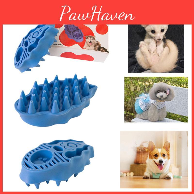 Dual-function Pet Brush Massages And Removes Hair Effectively