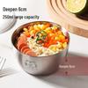 maxcook 304 Stainless Steel Insulated Soup Bowl with Lid