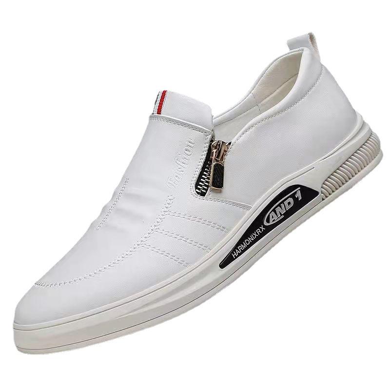 Fashion Men's Loafers Fashionable Casual Driving Shoes, Classic PU Leather Slip-on Loafers Shoes for Men 2024 New Light Walking Shoe