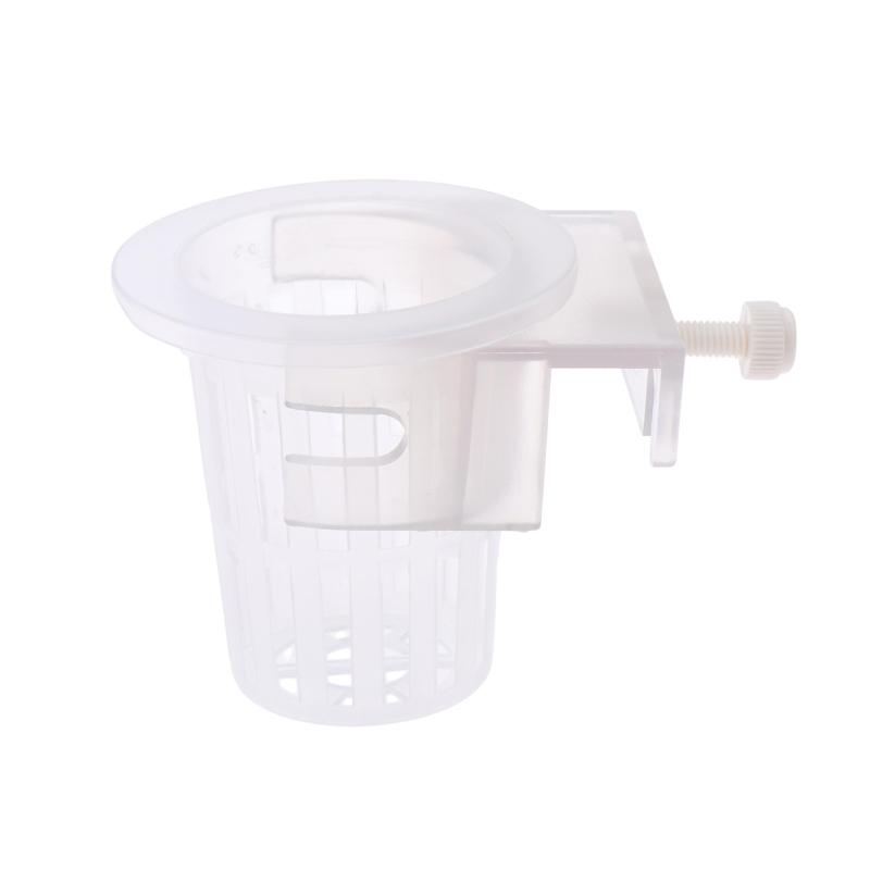 1/2 Pcs Hanging Aquarium Plant Holder Adjustable Fish Tank Planter Cups For Aquascape Decoration