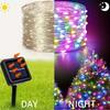 Outdoor Multi-color Solar String Lights - Copper Wire Fairy Lights for Garden and Festivals