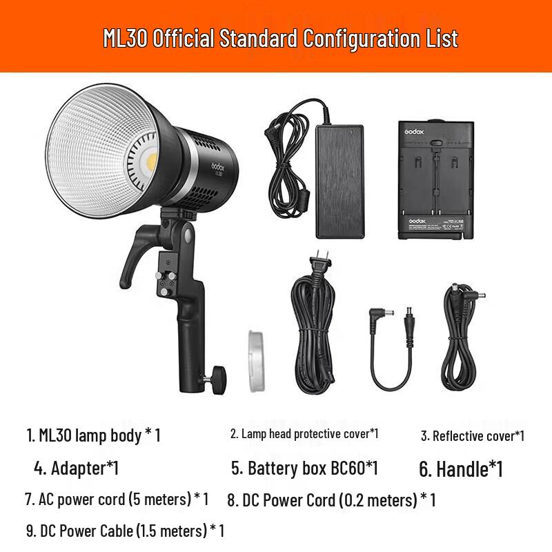 Godox ML30 Series Portable LED Video Light