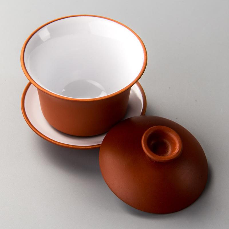 Chinese Traditions Gai Wan Tea Set Bone China Tea Sets Dehua Gaiwan Tea Porcelain Pot Set For Travel Beautiful And Easy Kettle