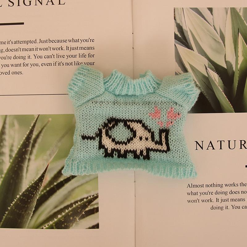 Plush Toy Sweater Small Doll Accessories Toys Doll Bag Hanging Accessories Pet Doll Clothes Accessories
