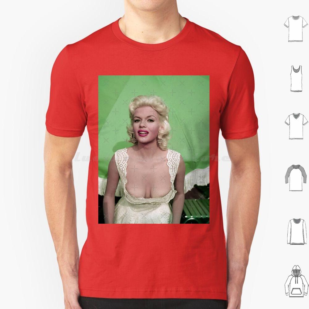 Jayne Mansfield T Shirt 6xl Cotton Cool Tee Jayne Mansfield Actress Movies Film Celebrity Vintage Classic Star Famous Hollywood