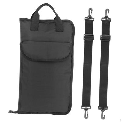 Bag 4-12 Pairs S Mallets Brushes Percussion Detachable Shoulder Strap