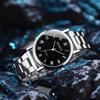 Men's Stainless Steel Quartz Watch - Elegant, Simple Design