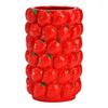 Vase multi fraises en ceramique 12x19x12cm