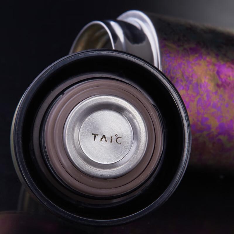 TAIC Pure Titanium Vacuum Insulated Mug with Tea Filter