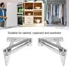 1 Pair Sofa Cabinet Lift-Up Hinge Flap Support With Adjustable Opening Furniture Hardware Cabinet Triangular Spring Hinge