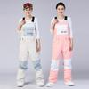 Skibroek Unisex Bibs Warme Skibroek Snowboardbroek One Piece Snowbroek