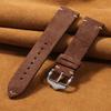 Hochwertiges Echtes Leder Uhrenarmband 20mm 22mm Uhrenband Vintage Wildleder Schnellverschluss Federsteg Armband für Herren Damen