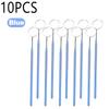 10 Pack Dental Mouth Mirrors with Reflector for Professional and Home Oral Examination and Teeth Inspection