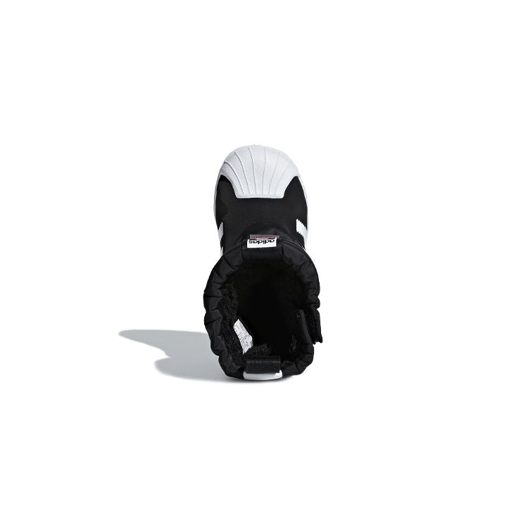 Adidas Originals SST Winter Cf I Comfortable Non-Slip Durable High-Top Kids Shoes Kids Shoes Black B22502