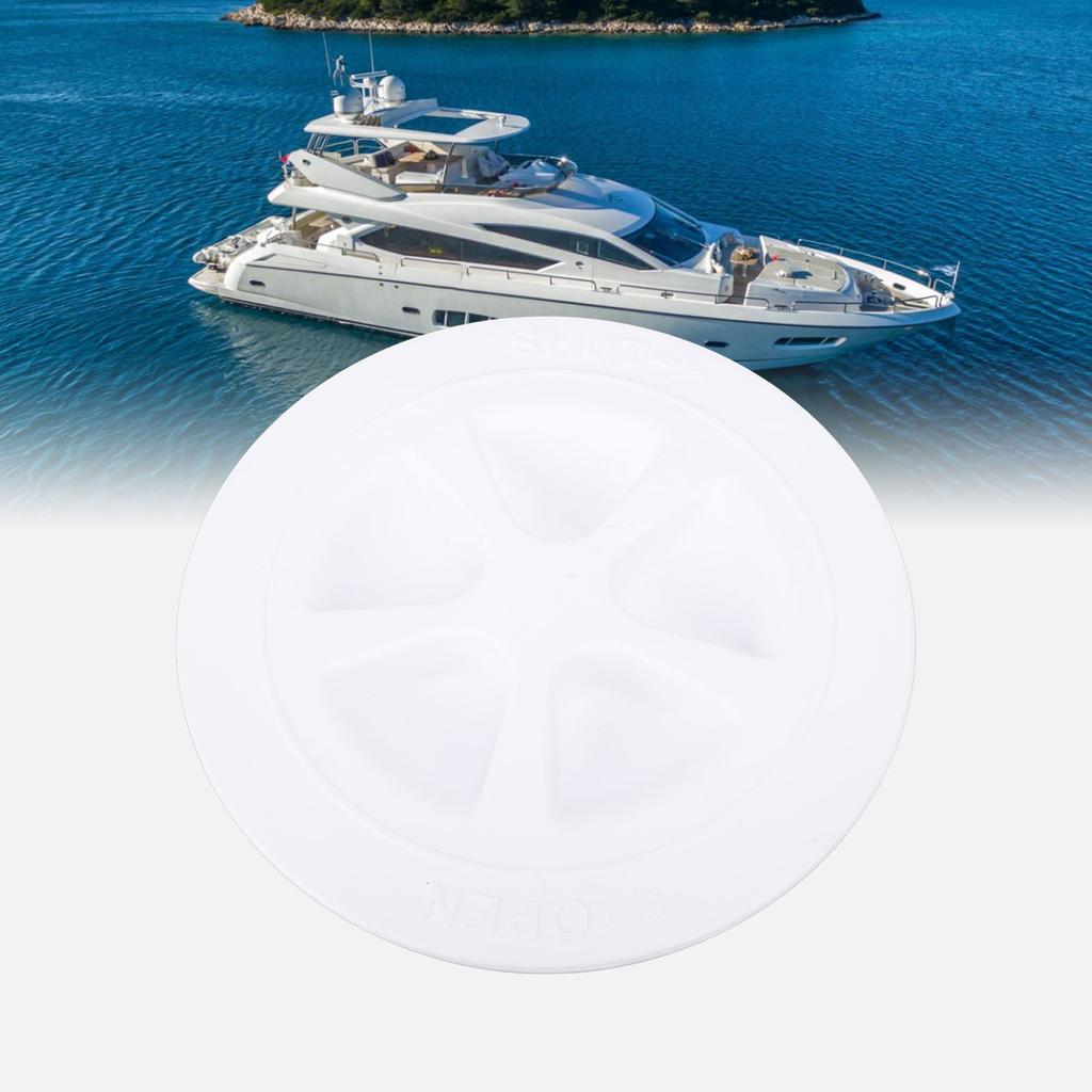 4 Inch Deck Plate Round Detachable Circular Sealing Cover for Marine Yachts Boat Kayak