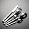 304 Edelstahl geschmiedeter Vierkantgriff Rautenmuster westliches Besteck Messer, Gabel und Löffel 5 Hauptteile Multi-Spezifikations Hotelset Geschenke