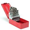 1mm - 13mm 38 pcs HSS High Speed Steel Metric Drill Bit Set in Metal Case